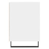 vidaXL Szafka pod TV, biała, 100x35x55 cm, materiał drewnopochodny
