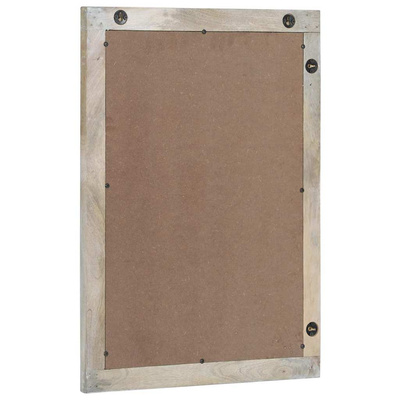 Lustro łazienkowe Prostokątny Z lustrem Biały 50 x 2,5 x 70 cm