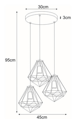 Lampa wisząca K-4813 z serii GOLD KAJA