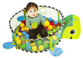 Mata Edukacyjna Dla Maluszka Żółw 3w1 Basen Piłki