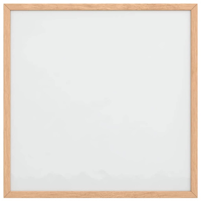 Tablica magnetyczna z ramą z litego drewna sosnowego 40x40 cm