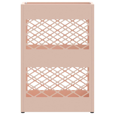 Stojak na Parasol Deszczowy różowy 28 x 12 x 41 cm Stal
