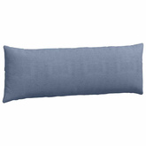 Poduszki na sofę 2 pcs Niebieski 120 x 40 cm Tkanina sztruksowa