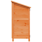 Shed ogrodowy brązowy 106 x 56 x 113,5 cm Drewno Świerkowe