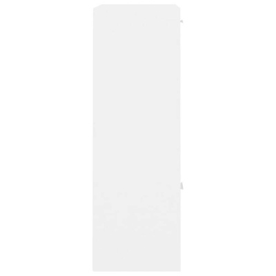 vidaXL Szafka, biała, 60x29,5x90 cm, materiał drewnopochodny