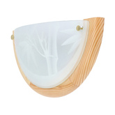 Lampa Sufitowa Candellux Bamboo 11-06639 Plafon Drewno Standard 1X60 W E27 Sosna