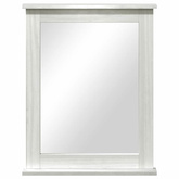 Lustro VIGO Antyczna biel 55,5 x 5 x 70 cm Lite drewno sosnowe