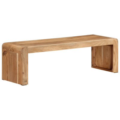 Stojak pod TV, 110x33x33 cm, lite drewno akacjowe