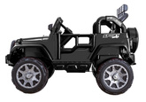 Auto na Akumulator Jeep HP012 Dla Dzieci Światła LED MP3 Czarne