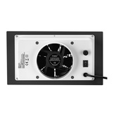 Pochłaniacz pyłu do zabudowy Momo S-41 czarny 132455