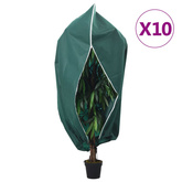 Kaptury ochronne z suwakiem, 10 szt., 70 g/m? 1,55x1,55 m