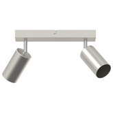 Reflektor sufitowy Z reflektorami Nikiel 26 x 6 x 16 cm Metal