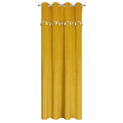 Zasłona Kids musztardowa 140x250