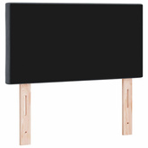 Zagłówek Ciemnoszary 80 cm Aksamit