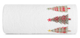 RĘCZNIK ŚWIATECZNY SANTA15 50 X 90 CM BIAŁY