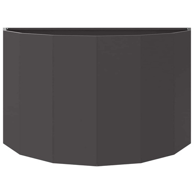 Donica Czarny 90 x 45 x 50 cm Stal