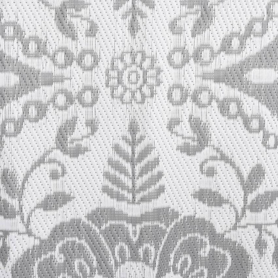 vidaXL Dywan zewnętrzny, jasnoszary, 80 x 250 cm, PP