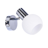 Lampa ścienna kinkiet 1X40W E14 chrom TURNO 91-94189
