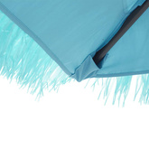 Parasol ogrodowy na stalowym słupku, niebieski, 300x200x250 cm