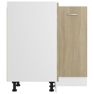 Szafka narożna, "Lyon", dąb sonoma, 75,5x75,5x81,5 cm