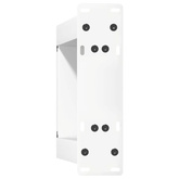 Nogi do stolika kawowego w kształcie litery U 2 szt. Białe 30x(30-31) cm Stal