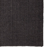 vidaXL Dywanik, naturalny sizal, 80x350 cm, czarny