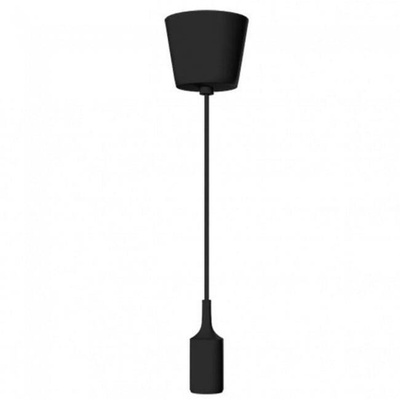 OPRAWA SILIKONOWA LAMPA WISZĄCA LOFT CZARNA E27 1M