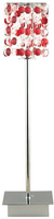 Lampka nocna Classic czerwona glamour kryształki 1xG9 Candellux