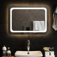 Lustro łazienkowe z LED, 70x50 cm vidaXL