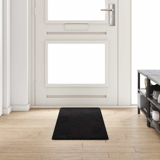 Chodnik dywanowy Czarny 50 x 200 cm 100% Poliester Tuft