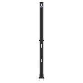 Prysznic słoneczny na świeżym powietrzu Czarny 217 cm