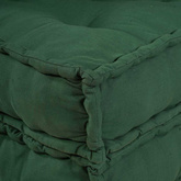 Modularna jednostka sofy 2 pcs zielony 140 x 70 x 36 cm tkanina