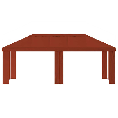 Pokrycie altany 6 x 3 m terakota Poliester 190 gsm