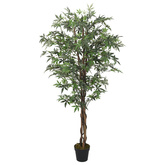 Sztuczny klon, 224 liście, 80 cm, zielony