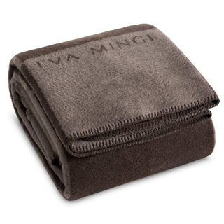 Koc brązowy 220x240