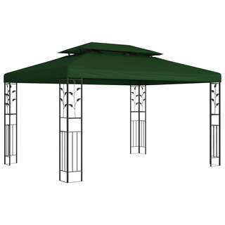 Altana 3,97 x 2,96 x 2,68 m zielony Poliester i Stal