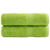 Ręczniki premium SOLUND, 2 szt., zielone, 50x100 cm, 600 g/cm?
