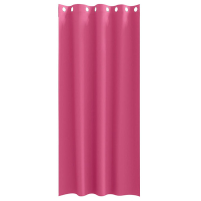 Firany blackout z kółkami 2 pcs Jasnoróżowy 245 x 140 cm