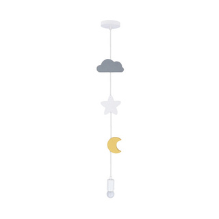 moon sc lampa wisząca 1x20w E27 iq kids mix kolor