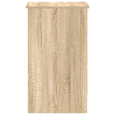 Biurko, dąb sonoma, 90x45x76 cm, płyta wiórowa