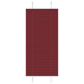 Roleta plisowana Bordowy Czerwony 60x150 cm Szerokość tkaniny