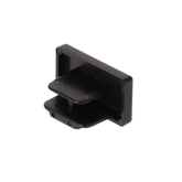 Zaślepka końcówka do szyny SEVA Cap Black, czarna EDO777414 EDO Solutions