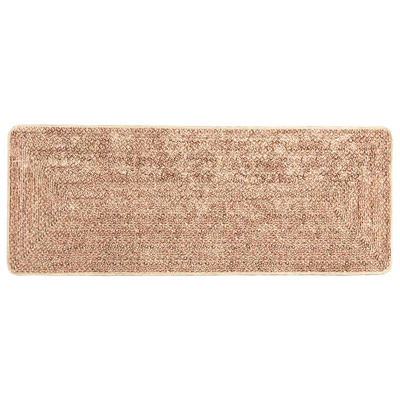 Chodnik dywanowy MARSA Żółty 80 x 200 cm Poliester i PVC