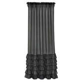Firana Dolly czarna 140x250