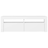 vidaXL Szafka pod TV z oświetleniem LED, biała, 120x35x40 cm