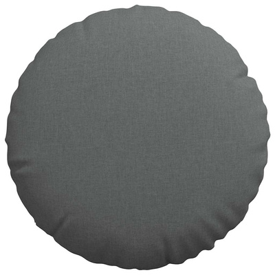 Poduszki na siedziska 2 pcs Ciemnoszary ?60 x 21 cm tkanina
