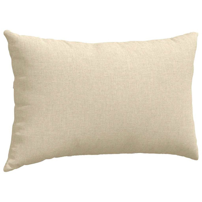Poduszki na sofę 2 pcs Kremowy 50 x 30 cm tkanina