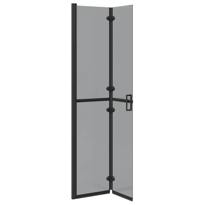 Ściana prysznicowa Walk-In Czarny 80 x 6,5 x 190 cm
