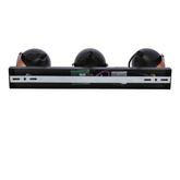 Lampa czarno-miedziana regulowana spot E14 3x40W Anica 93-82589