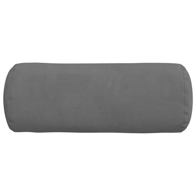 Poduszki Wałkowe 2 pcs Ciemnoszary ? 15 x 40 cm